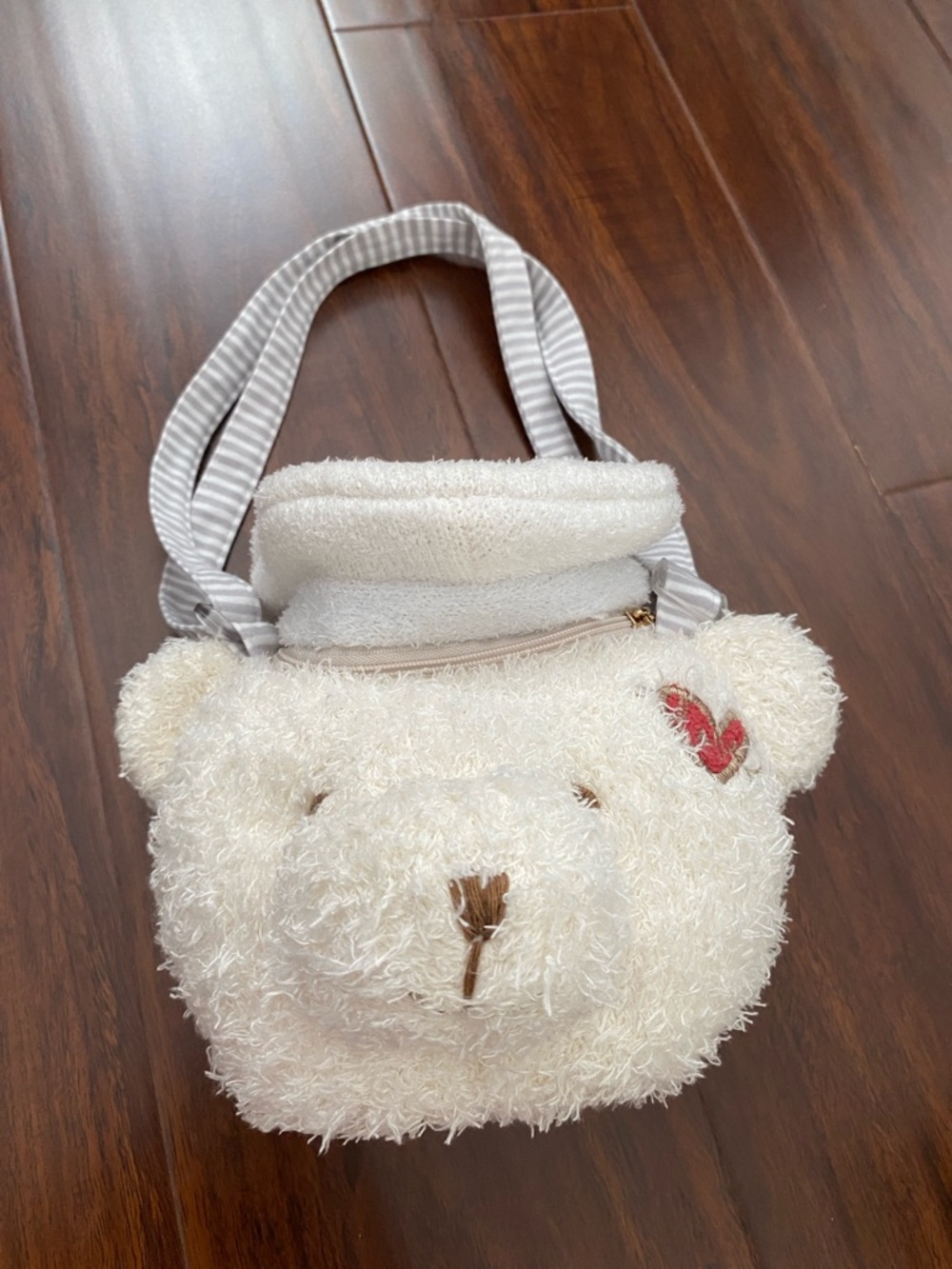New Teddy Bear Plush Crossbody Bag